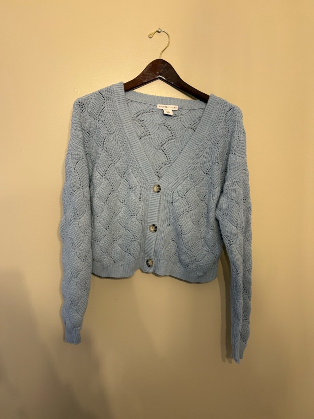 Light Blue Cardigan